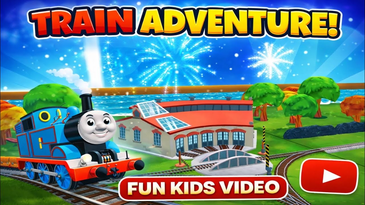 🚂 Cartoon Train Adventure | Kids Fun Video||🚆 Little Train Big Adventure | Kids Cartoon