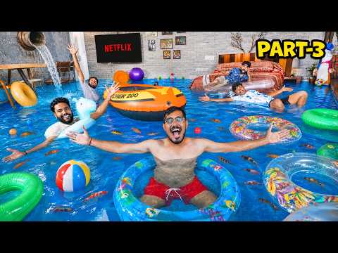 Finally...We Made Fish Tank In Our Studio🤯| पूरे स्टूडियो में पानी भर दिया | PART-3