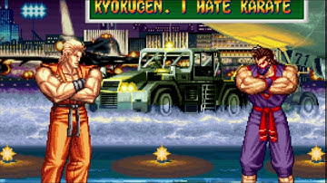 Art of Fighting 2 - Ryo vs Eiji (Arcade Intro)