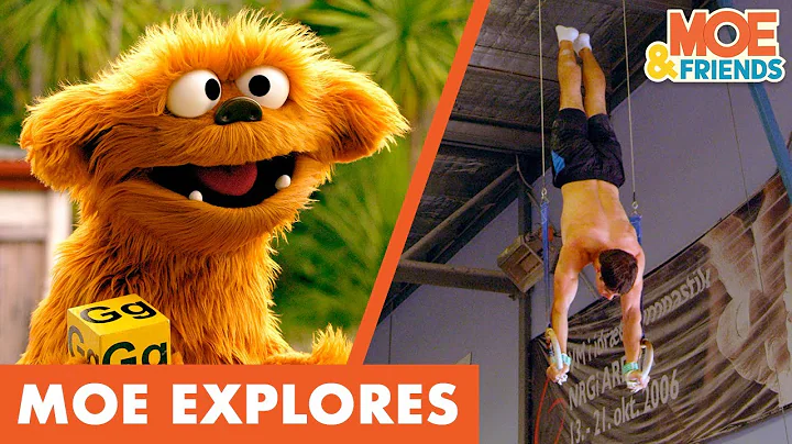 Moe Explores Gymnastics | Kids Learn Balance & Strength | #MoeExplores