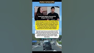 zeda salim pernah hubungan tampa status dengan amar #shorts  #gosipartis #trending
