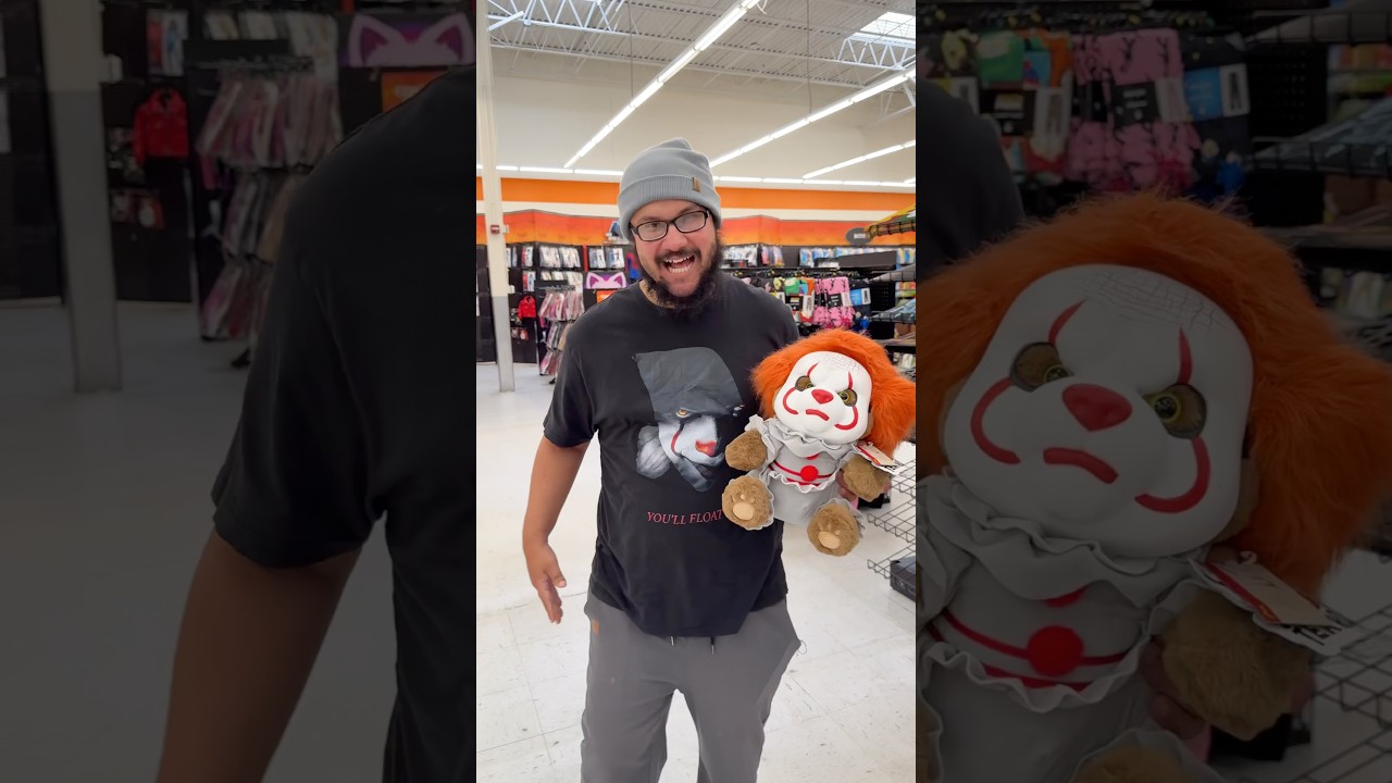 Pennywise Teddy Terror🎪🎈#pennywise #welcometoderry #horror #horrormovies #halloween #movie #movies
