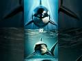 Killer Orca Vs Shark Vs Megalodon Whale Dolphins Seals Octopus Turtle Tuna Fish 