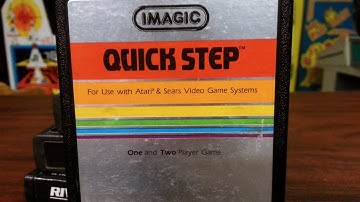 Classic Game Room - QUICK STEP review for Atari 2600
