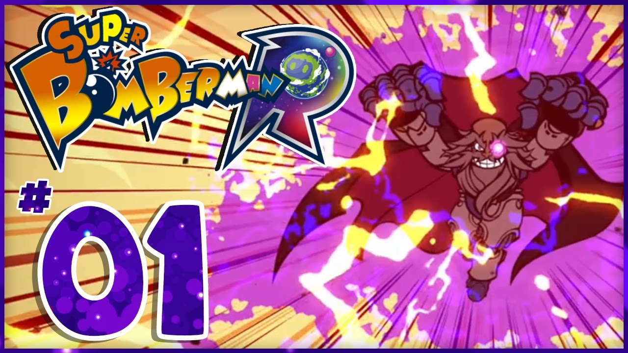 Super Bomberman R - Part 1 - Planet Technopolis! (Story Mode Gameplay Walkthrough)