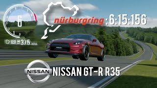 ASSOLUTO RACING | NÜRBURGRING NORDSHLEIFE | NISSAN GT-R R35 07' (6:15:156) screenshot 5