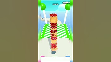 Pancake Run 🤑🤑All level max gameplay walkthrough Android iOS SUBSCRIBE