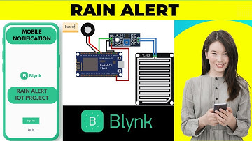 Rain notification | blynk 2.0 notification | ESP32/NodeMCU 8266 | IOT Project | Teach Me Something