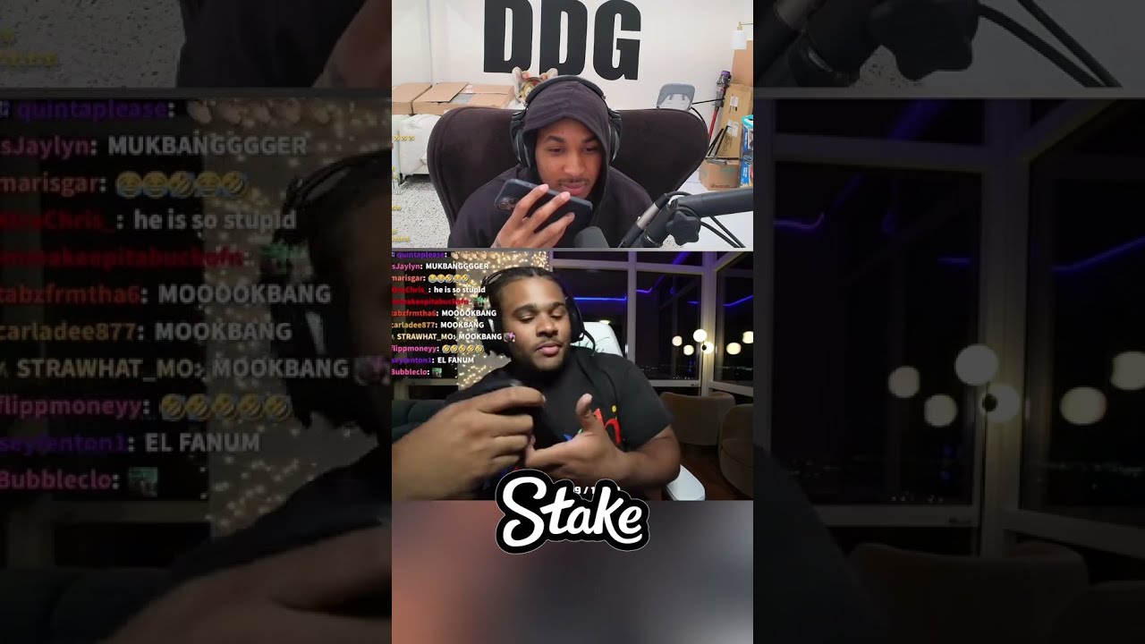 DDG Couldn T Believe FANUM Hasn Changed Fanum Ddg Shorts Mukbang