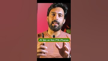 JV Sim on Non PTA iPhones #letstryapple #nonpta #jvsim #smartphone