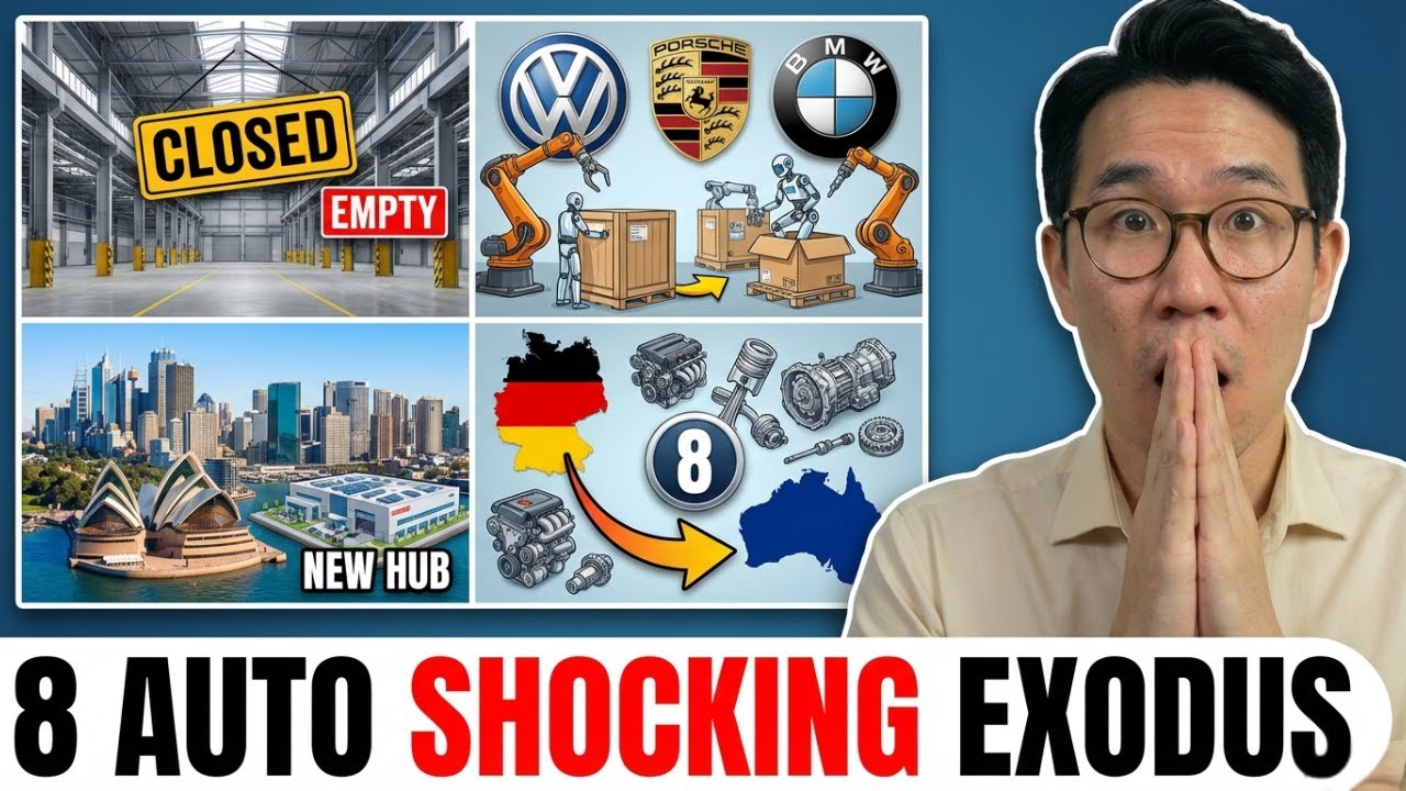 8 немецких автомобильных гигантов тайно переносят производство в Австралию