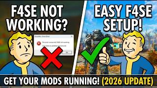 How to Install Fallout 4 Script Extender (F4SE) in 2026!