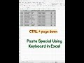 Right Click Bina Paste Values 😍 | Excel Trick  #microsoftoffice #learnexcel #exceltips #excelformula