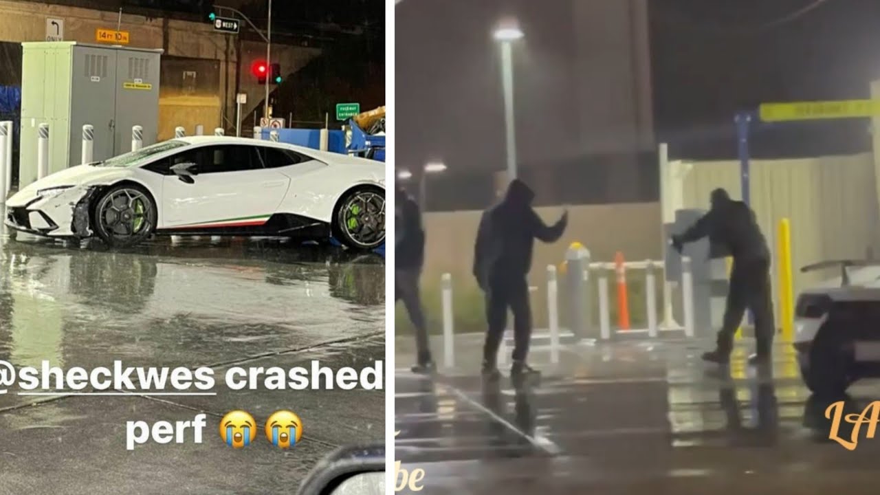 Sheck Wes Crashed His Lamborghini!
