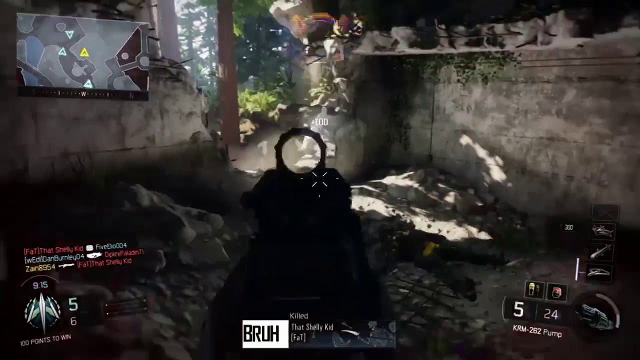 3 KILLSTREAK WITH SHOTGUN IN CALL OF DUTY BLACK OPS 3 TDM 242 YouTube