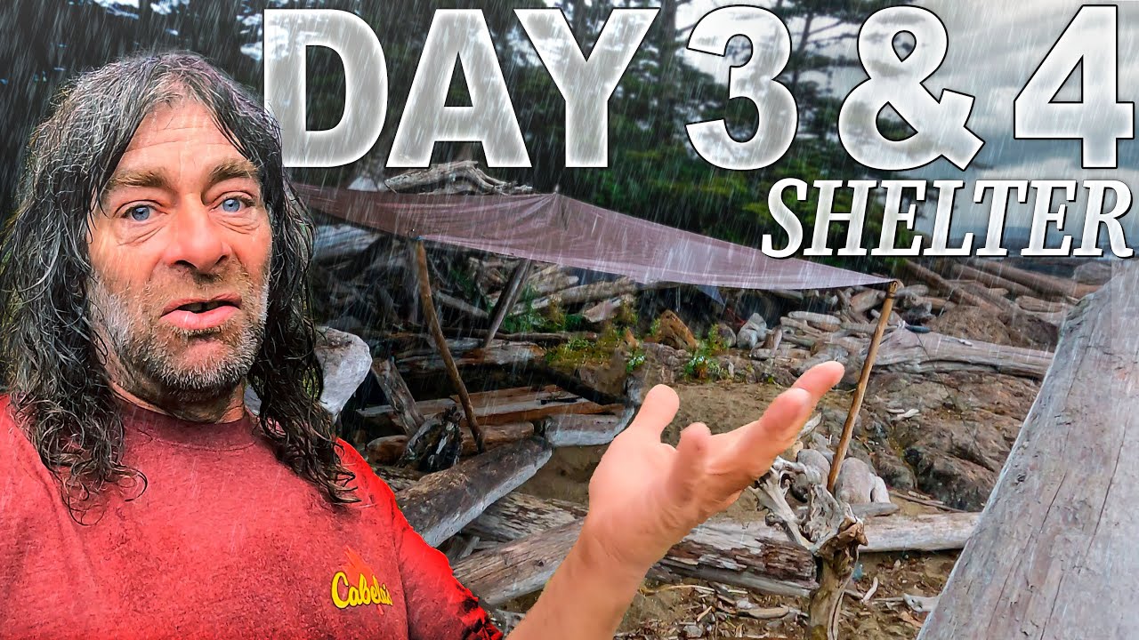 Greg Days 3 4 Beach Basecamp Shelter Food Water 30 Day Survival greg-days-3-4-beach-basecamp-shelter-food-water-30-day-survival