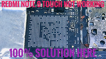 Mi redmi note 9 touch not working 100% solution by yashik mobile tutorial