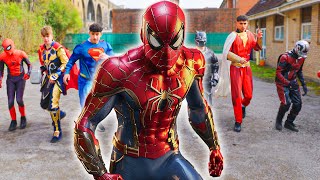 Spider-Man VS Bad Guys - Squid Game!