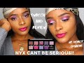 NYX Cant Be Serious! | Mystic Petals Palette, Butter Lipstick, and Suede Lip Liner Review|