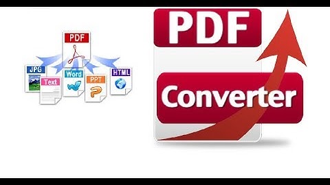 Convert any file (MS word, Excel, Powerpoint, HTML etc.) into PDF file