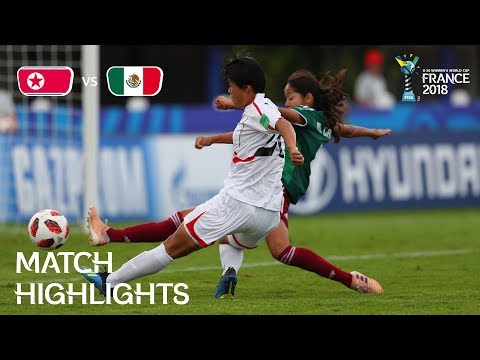 Korea DPR v. Mexico - FIFA U-20 Women’s World Cup France 2018 - Match 11