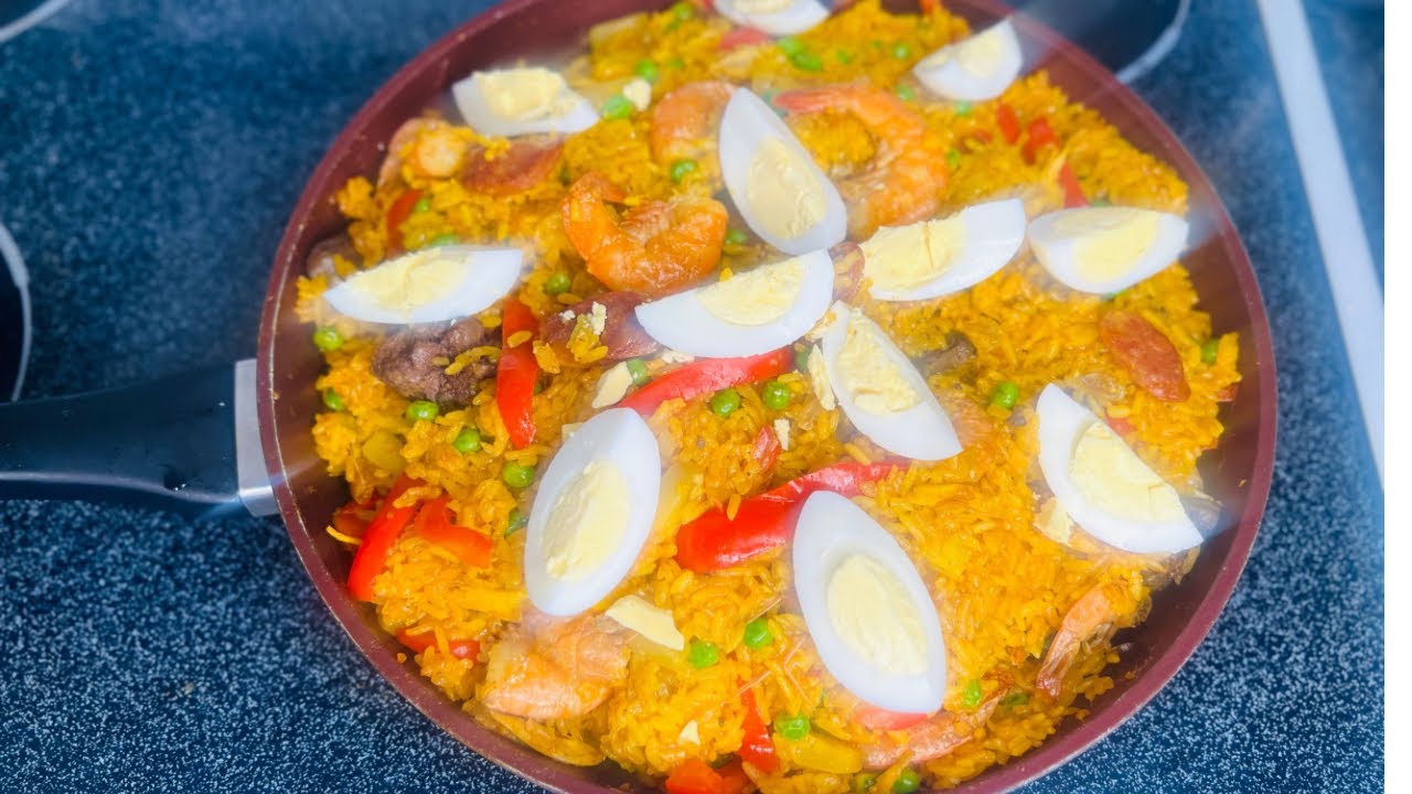 Simpleng Recipe ng Arroz Valenciana by Yudelmo’s Kitchen Arroz