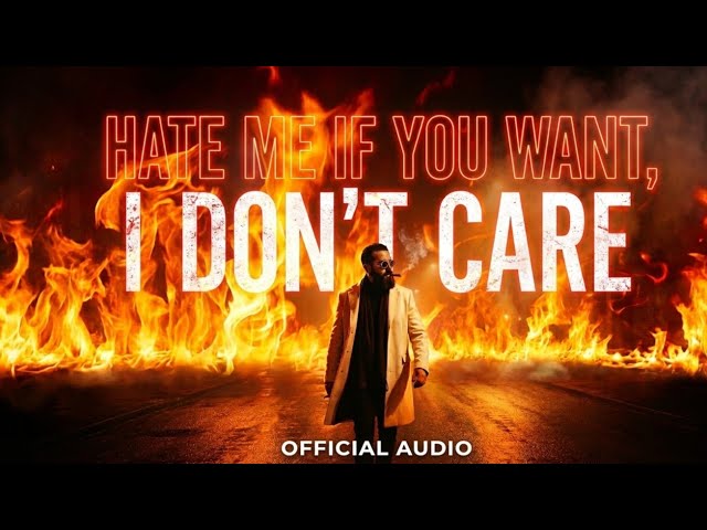 Hate Me If You Want, I Don’t Care - Official Lyrical Song 2026