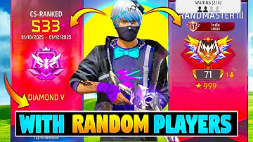 Weg naar Grootmeester 😍 in cs rank push met willekeurige spelers #csrankpush