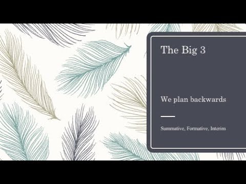 How formative assessments drive instructional decision making in ...