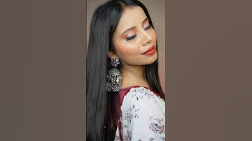 Navratri special viral video #makeup #transition #navratri