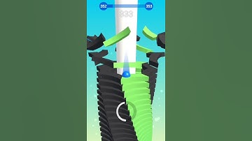 Stack Ball 3D Game | Level 352 | Play Stack Ball Game In Fast Speed | Stack Ball Game YouTube Short