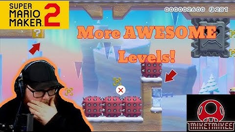 Super Mario Maker 2 AWESOME TJD 3D World Shell Level!!!