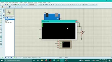 ❤️ Encendido de led con Potenciómetro y uso de Virtual Terminal  ♾ Arduino 👽   Proteus   Video #17