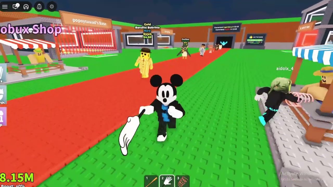 Oh Mickey Roblox Games | Survive Saving Brainrot 