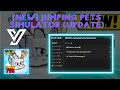 BEST SCRIPT For [NEW] Jumping Pets Simulator Auto Farm Diamond and coin 💎+ INSANE FEATURE | PASTEBIN
