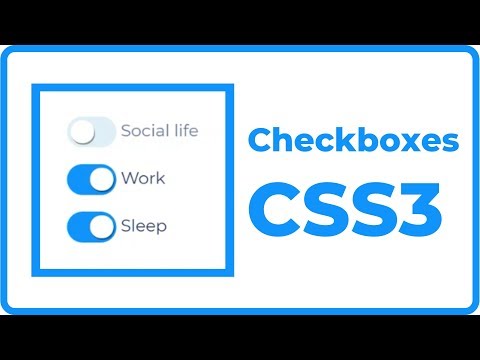 CSS Tricks - Checkboxes CSS