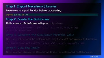 How to Multiply a Value in the Previous Row with a Value from the Current Row Using Pandas