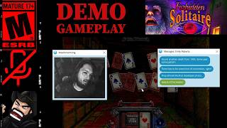 FORBIDDEN SOLITAIRE by Grey Alien Games, Night Signal - Full Demo (NO Commentary) 1995 CD ROM Cards