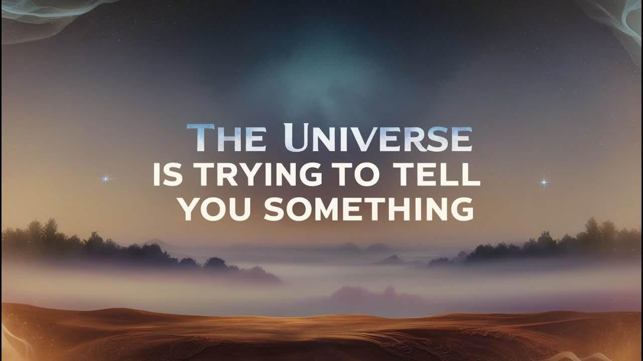 The Universe Is Trying To tell You something spirituality spiritual 