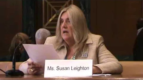 Susan Leighton Senate Testimony
