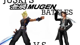 Juski's M.U.G.E.N. Battles - Cloud vs. Squall