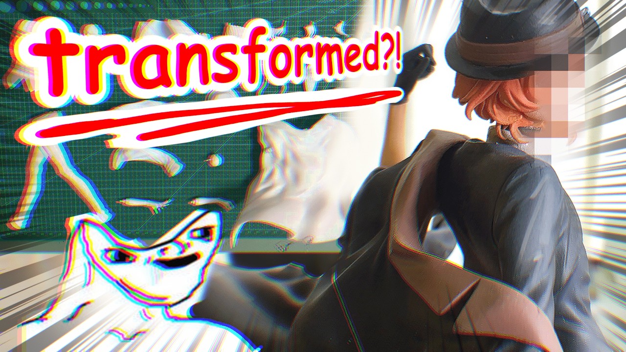 I PAINTED MY OWN ANIME FIGURE