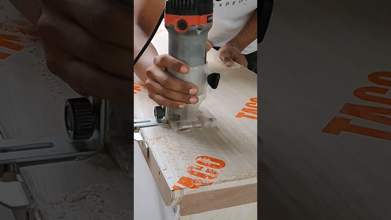 Routing LED strip track 