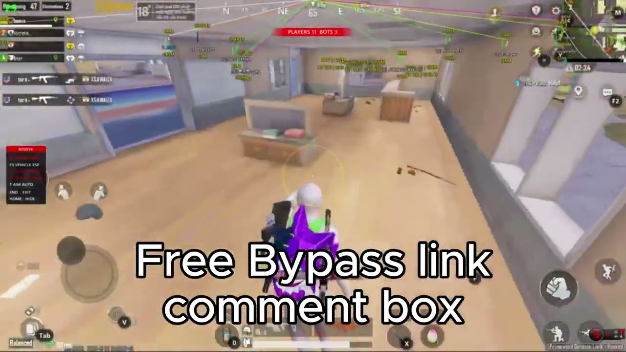 BEST FREE PUBG Mobile Emulator Hack 4.2 | New Free Bypass + ESP + Aimbot | 100% Safe