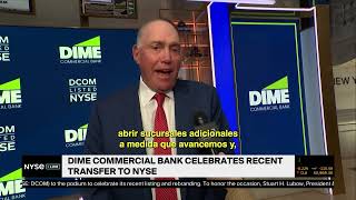 El CEO de Dime Commercial Bank, Stuart Lubow, revela el próximo paso tras su transferencia al NYSE