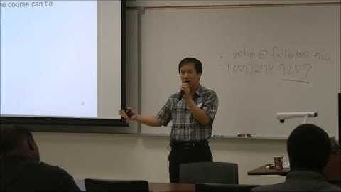 Introduction to CPSC 541 by Dr. Christopher Ryu