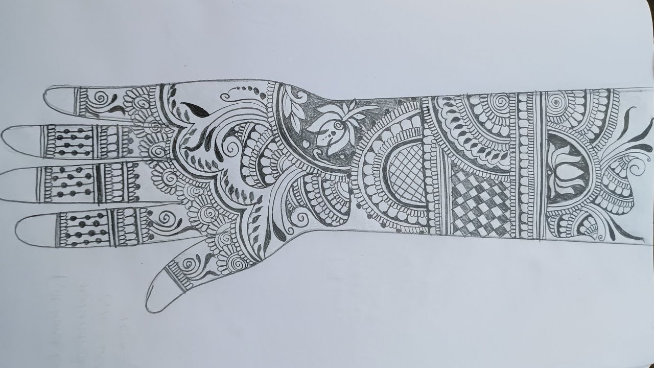 Full hand Bridal mehendi design//cone design//henna design