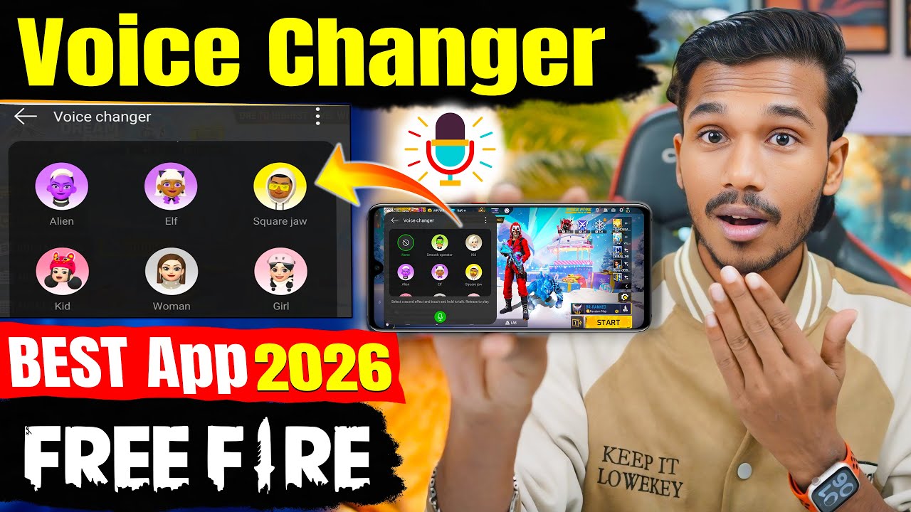 Free fire voice changer app 2026 How To Change Voice