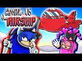 The AIRSHIP!! - Sonic and Amy Squad Play Among Us on the NEW Airship Map!!