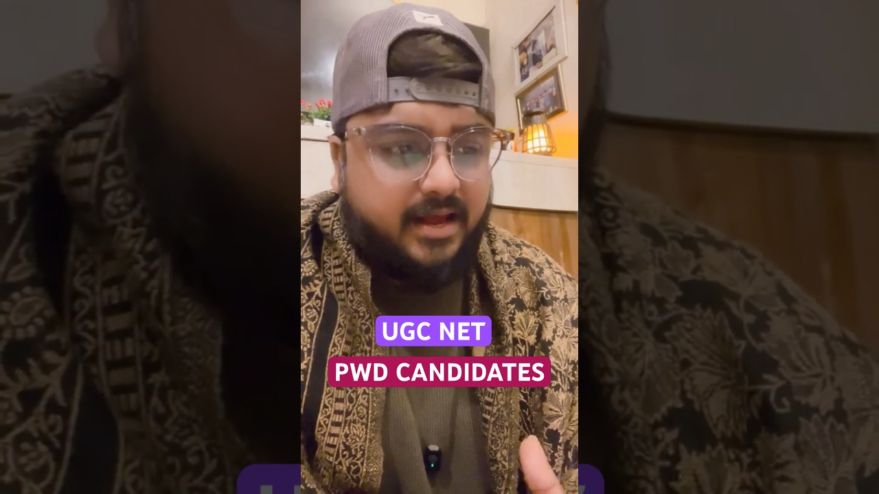 PwD CATEGORY UGC NET JRF Eligibility Cutoff PHD Govt Jobs Assistant Professor Research Fellowship